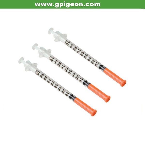 Insulin syringe sterile
