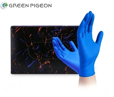 Gants d'examen en nitrile sans poudre